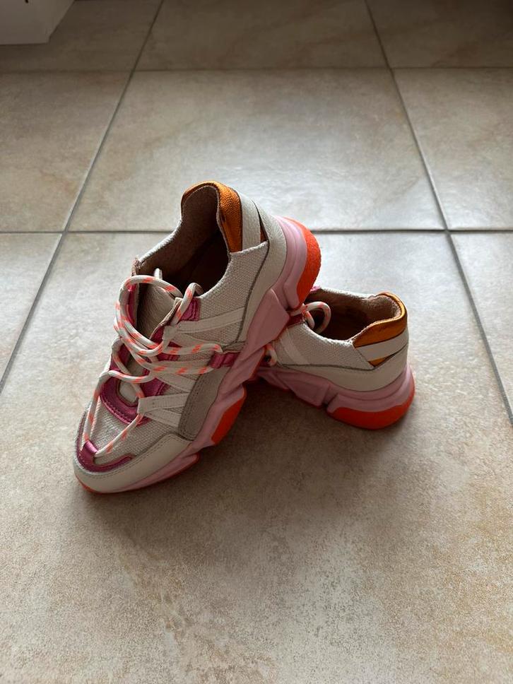 DWRS Label Los Angeles sneaker oranje/roze maat 37, Kleding | Dames, Schoenen, Zo goed als nieuw, Sneakers of Gympen, Oranje, Ophalen of Verzenden