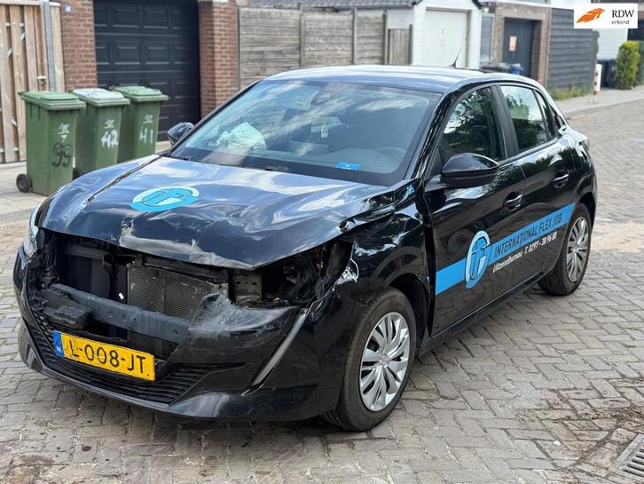 Peugeot 208 1.2 PureTech Active NAP, Auto diversen, Schadeauto's, Peugeot, Handgeschakeld, Benzine, Hatchback, Zwart