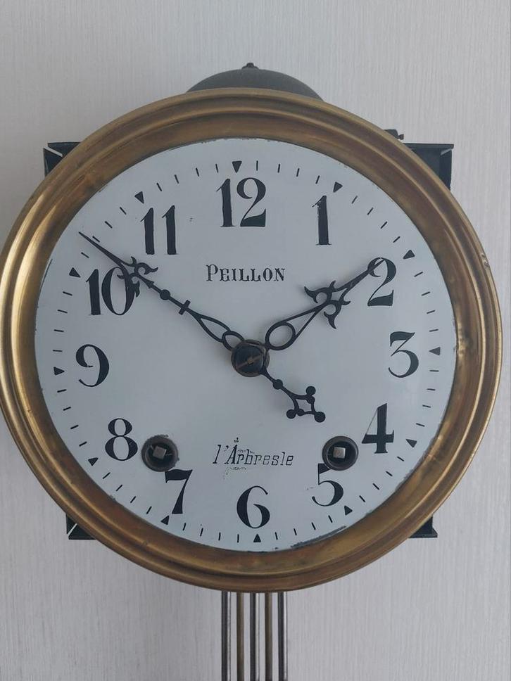 Peillon L'Arbresle comtoiseklok ⚜ Ophalen voor 28 februari!, Antiek en Kunst, Antiek | Klokken, Ophalen