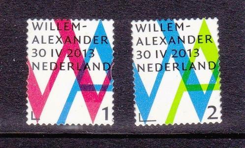 2013 Inhuldigingszegels Willem Alexander 3057-3058 postfris, Postzegels en Munten, Postzegels | Nederland, Postfris, Na 1940, Verzenden