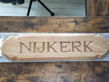 scheeps naambord beschikbaar voor biedingen