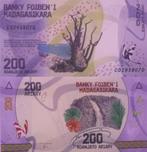 MADAGASCAR 2017 200 ariary #98 UNC, Postzegels en Munten, Bankbiljetten | Afrika, Overige landen, Verzenden