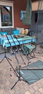 3 nieuwe karper hengels, Ophalen of Verzenden, Nieuw, Stoel, 2 zitplaatsen