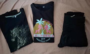 Paardrij kleding set nr 3 maat 152 beschikbaar voor biedingen