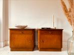 Vintage retro nachtkastjes dressoir mid century, Ophalen, Huis en Inrichting
