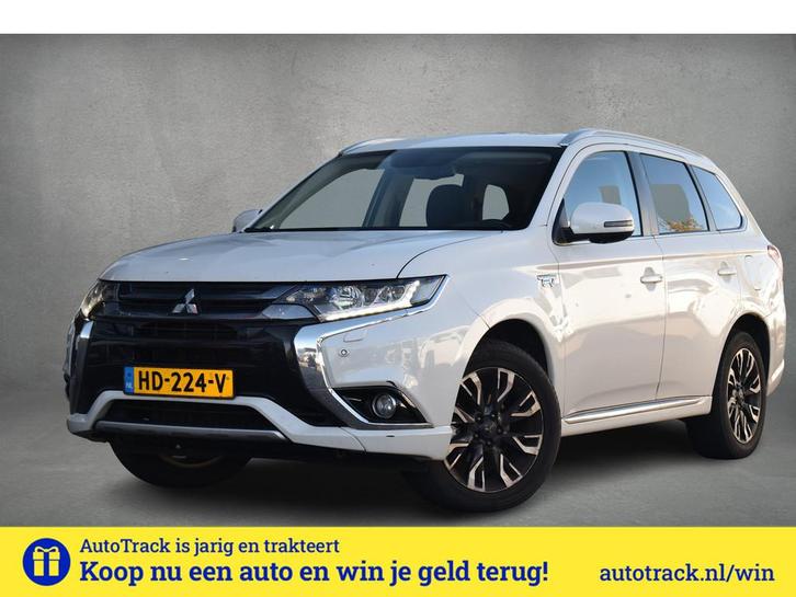 Mitsubishi Outlander 2.0 PHEV Instyle+ | Trekhaak | Leer | S, Auto's, Mitsubishi, Bedrijf, Te koop, Outlander, 4x4, ABS, Achteruitrijcamera