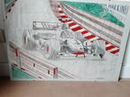 Tekening van Mika Hakkinen, Ophalen of Verzenden, Nieuw, Auto's