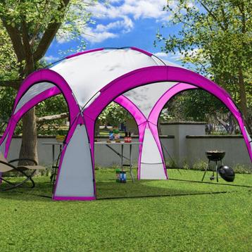 Partydome 360cm met LED verlichting + accesoires div kleuren beschikbaar voor biedingen