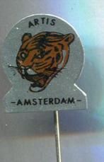 Artis Amsterdam tijger blik speldje ( H_009 ), Verzamelen, Speldjes, Pins en Buttons, Nieuw, Dier of Natuur, Speldje of Pin, Verzenden