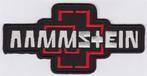 Rammstein stoffen opstrijk patch embleem #1, Verzamelen, Muziek, Artiesten en Beroemdheden, Verzenden, Nieuw, Kleding