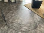 Zwarte puppyren of konijnenren 8 panelen   70x60, Dieren en Toebehoren, Hondenhokken, Hondenkennel, 110 cm of meer, 65 tot 100 cm
