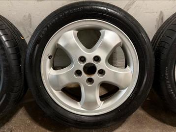 Saab Opel Alfa Romeo Fiat 16 inch velgen met zomerbanden beschikbaar voor biedingen