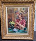 Jules RAMBO, de kunstenares, Antiek en Kunst, Kunst | Schilderijen | Klassiek, Ophalen of Verzenden