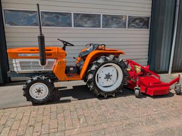 Nette Kubota B1600 incl. cirkelmaaier! 4x4 prijs=marge! beschikbaar voor biedingen