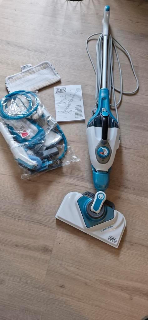 Black+Decker Stoommop - Zeer Compleet!, Witgoed en Apparatuur, Stofzuigers, Zo goed als nieuw, Overige typen, Ophalen of Verzenden