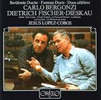 CD Famous duets Carlo Bergonzi /Dietrich Fischer Dieskau, Ophalen of Verzenden, Zo goed als nieuw, Vocaal