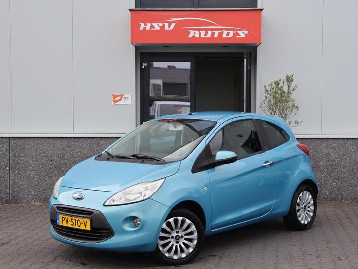 Ford Ka 1.2 Titanium X airco LM 2e eig, Auto's, Ford, Bedrijf, Te koop, Ka, ABS, Airbags, Airconditioning, Boordcomputer, Centrale vergrendeling
