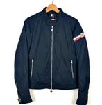 Moncler Courchevel Herenjas Maat M Blauw - Zeer Netjes!, Ophalen of Verzenden, Gedragen, Maat 48/50 (M), Blauw