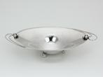 Zilver gehamerd bonbonschaaltje, Antiek en Kunst, Ophalen of Verzenden