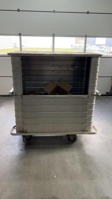 Aluminium Opbergcontainer op Wielen beschikbaar voor biedingen