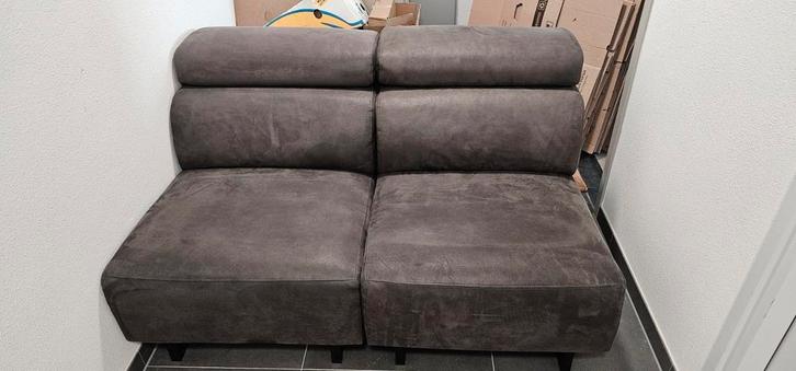 GRATIS - Bankstel in 3 delen, Huis en Inrichting, Slaapkamer | Slaapbanken, Zo goed als nieuw, Tweepersoons, Ophalen