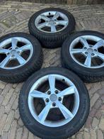 Audi A3 velgen met winterbanden 205/55 R16, Auto-onderdelen, Banden en Velgen, Ophalen, 16 inch, 205 mm, Winterbanden