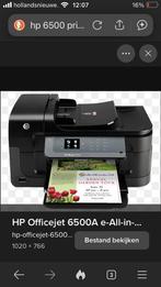 Wie kan onze printer maken? HP 6500, Ophalen, Inkjetprinter, Niet werkend, Scannen