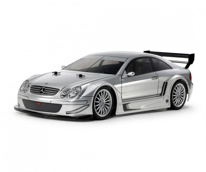 Tamiya MB CLK AMG 2002 TT-02 Zilver gespoten body bouwdoos, Hobby en Vrije tijd, Modelbouw | Radiografisch | Overige, Nieuw, Ophalen of Verzenden