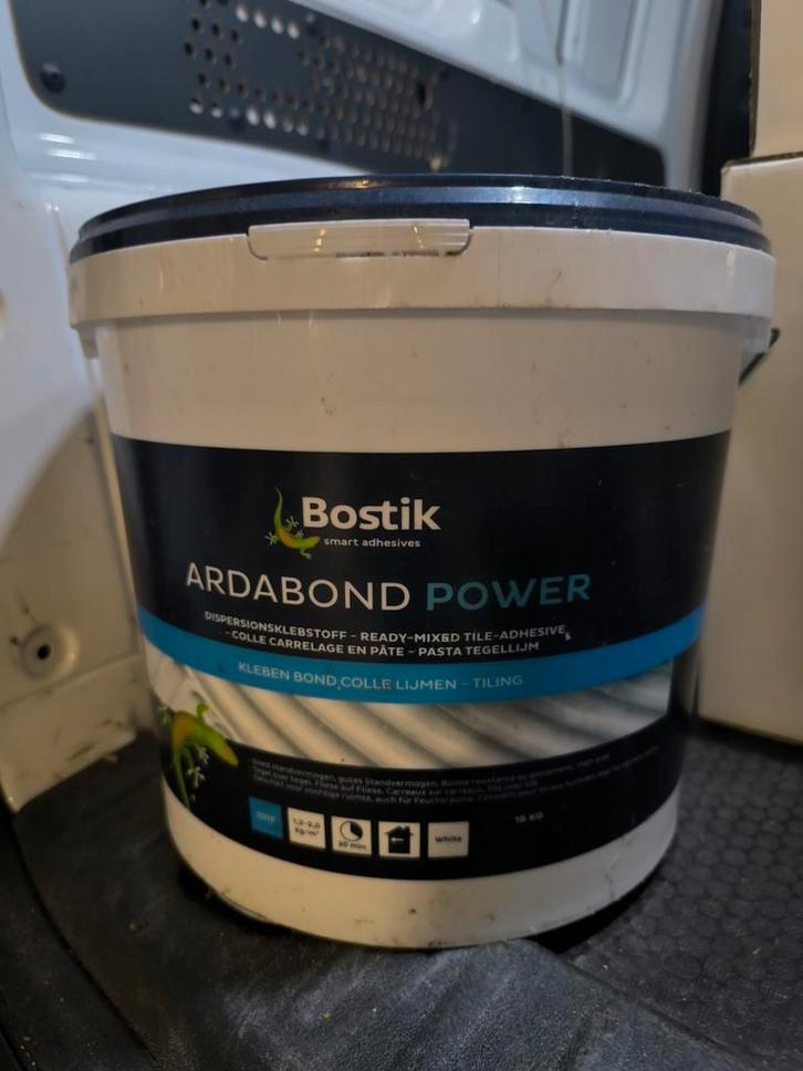 Bostik Ardabond Power Tegellijm - Nieuw!, Doe-het-zelf en Verbouw, Verf, Beits en Lak, Nieuw, Verf, 15 tot 20 liter, Overige kleuren