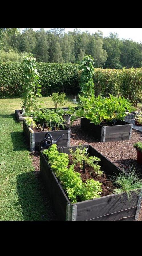 Moestuinbak bloembakken plantenbak🪴 kweekbak moestuinbakken, Tuin en Terras, Bloembakken en Plantenbakken, Gebruikt, Hout, Binnen