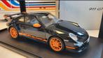 AUTOart Millenium Porsche 911 997 GT3 RS Black / Orange, Ophalen of Verzenden, Zo goed als nieuw, Auto, Autoart