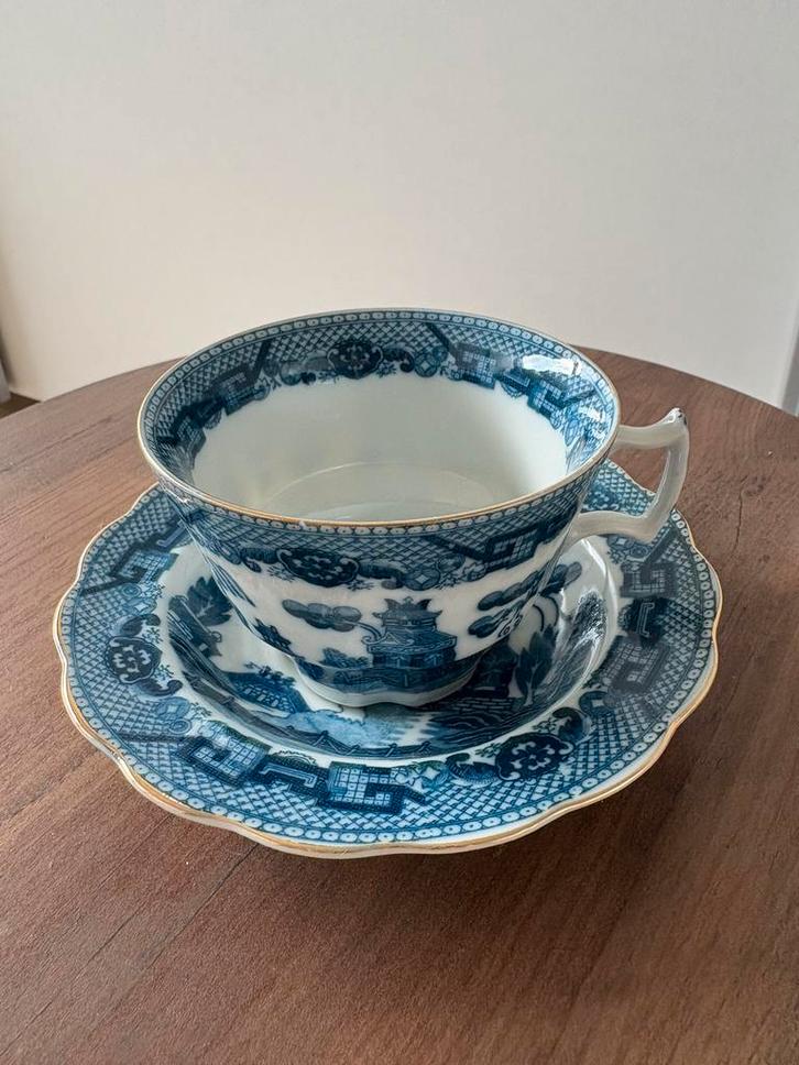 Klassiek Service 12 delig, Antiek en Kunst, Antiek | Servies los, Ophalen of Verzenden