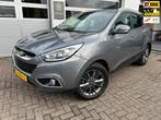 Hyundai Ix35 1.6i GDI Go! NAVI|CAMERA|HALFLEER|NAP, Auto's, Voorwielaandrijving, 135 pk, 4 cilinders, Leder en Stof