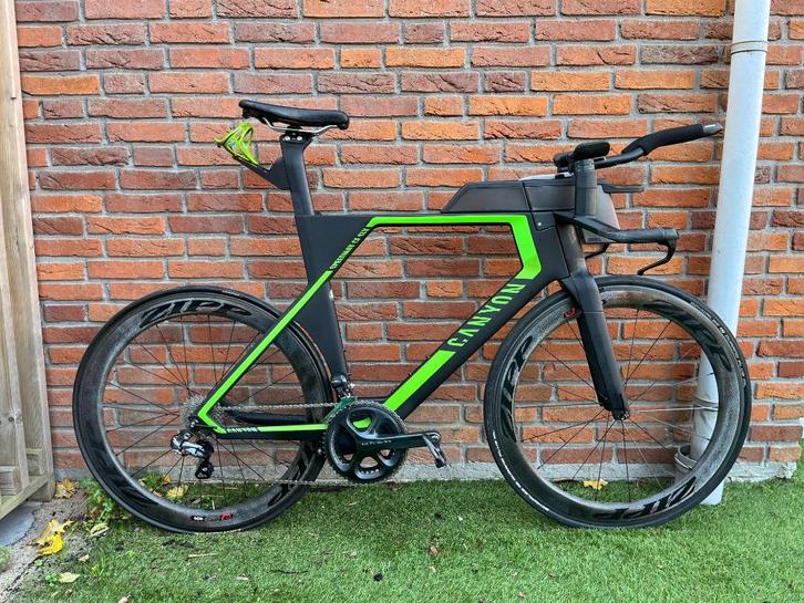 Canyon speedmax cf slx 8.0, mt L, di2, Zipp 404, Fietsen en Brommers, Fietsen | Racefietsen, Zo goed als nieuw, Heren, Overige merken