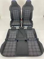 Interieur VW Golf 8 GTE Stof/Alcantara Blauw/Zwart/Grijs, Gebruikt, -, -, Ophalen of Verzenden