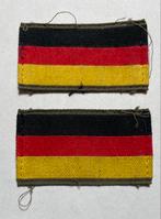 Duitse vlagpatches, Verzamelen, Ophalen of Verzenden, Landmacht, Duitsland, Embleem of Badge