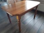 Houten eettafel, uitrektafel, evt met 4 stoelen, Ophalen, Gebruikt, 100 tot 150 cm, 50 tot 100 cm