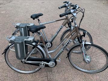 Set Electrische giant twist fietsen beschikbaar voor biedingen