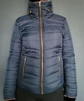 Zeer dikke gevoerde blauwe winterjas van Only - Maat M beschikbaar voor biedingen