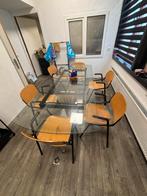 Glazen eettafel gratis af te halen!, Ophalen of Verzenden