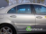 Portier 4Deurs rechts-achter van een Mercedes C-Klasse, Auto-onderdelen, Carrosserie en Plaatwerk, Gebruikt, -, Deur, Ophalen of Verzenden