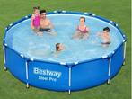 Zwembad bestpro rond 305 x 76, Tuin en Terras, Zwembaden, Ophalen, Minder dan 80 cm, Rond, 300 cm of meer