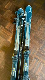 Atomic ski's 167cm (met stokken en tas), Ophalen, 160 tot 180 cm, Gebruikt, Carve