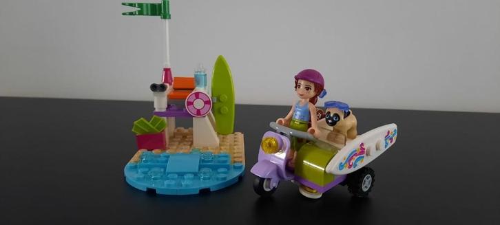 Lego Friends 41306 Mia's strandscooter, Kinderen en Baby's, Speelgoed | Duplo en Lego, Zo goed als nieuw, Lego, Complete set, Ophalen of Verzenden