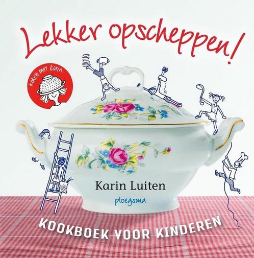 Lekker Opscheppen! - Karin Luiten, Boeken, Kookboeken, Zo goed als nieuw, Verzenden