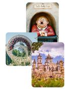 6 tickets / kaarten voor de Efteling incl. Parkeerkaart, Drie personen of meer, Ticket of Toegangskaart