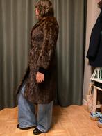 Hele mooie Vintage Bontjas Donkerbruin, Ophalen of Verzenden, Gedragen