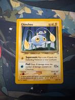 Pokémon kaart Chinchou #55 Neo Genesis, Ophalen of Verzenden, Zo goed als nieuw, Losse kaart