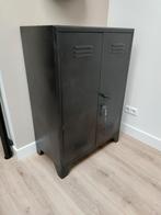 Metalen lockerkast met 2 deuren, Huis en Inrichting, Kasten | Kledingkasten, Ophalen, 100 tot 150 cm, 50 tot 100 cm, Metaal