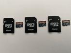 3 micro SD geheugenkaarten 1 TB, A2, V60 + adapters, nieuw, SD, 1 TB of meer, Nieuw, Ophalen of Verzenden